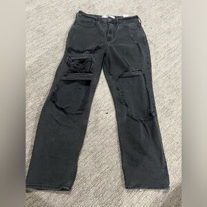 Hollister: CURVY ULTRA HIGH-RISE VINTAGE STRAIGHT